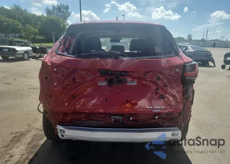 2025 Lexus Nx 350H Base из США, поврежденный, VIN 2T2HKCEZ5SC032842